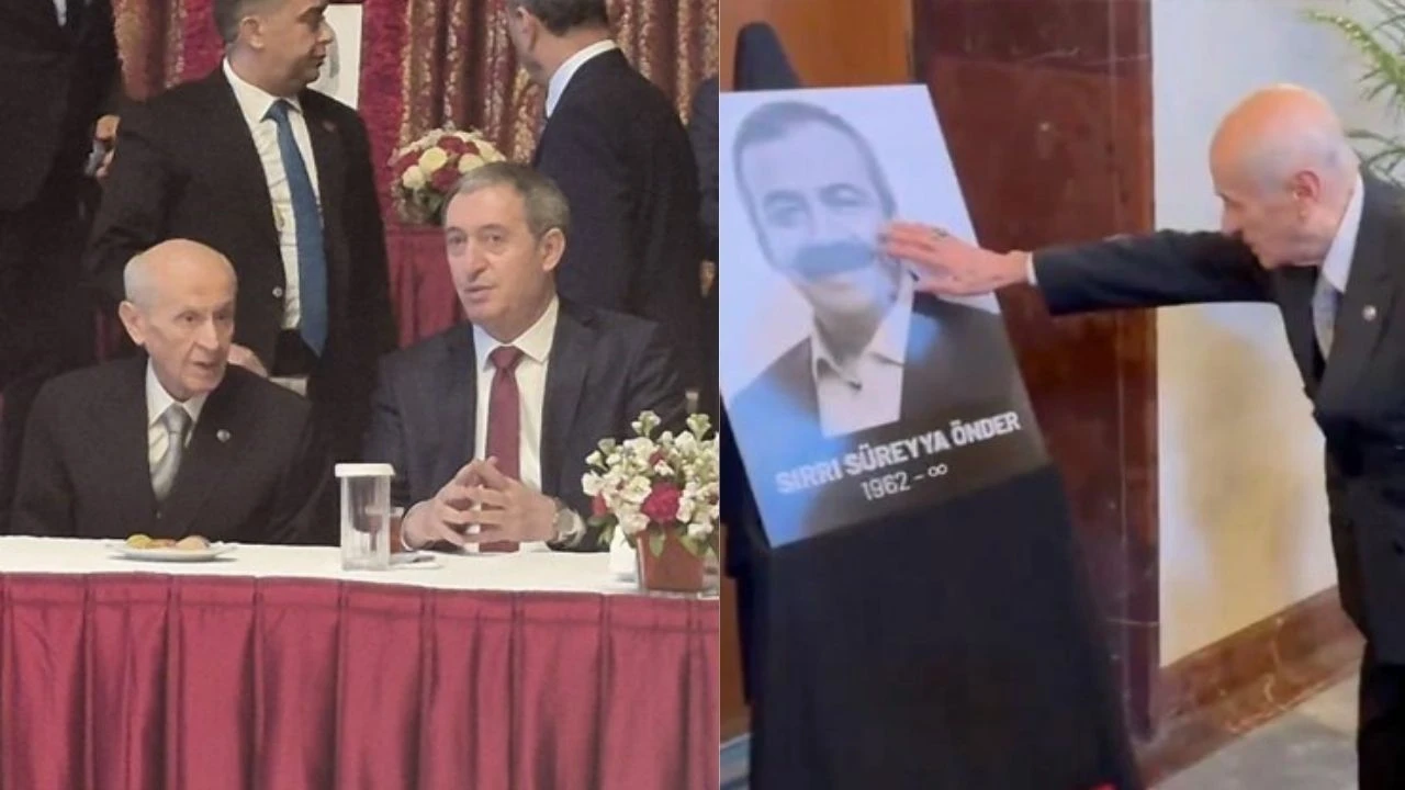 Bahçeli 99 Gün Sonra Sırrı Süreyya İçin Meclis'te