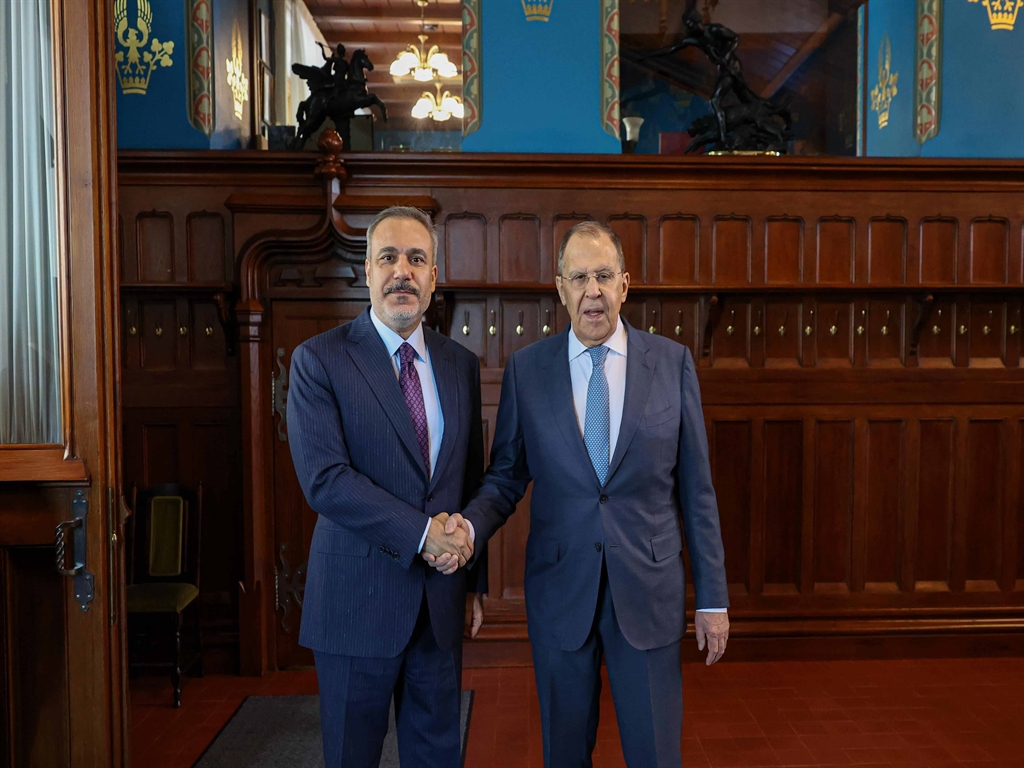 Bakan Fidan, Rusya Dışişleri Bakanı Lavrov Ile Bir Araya Geldi