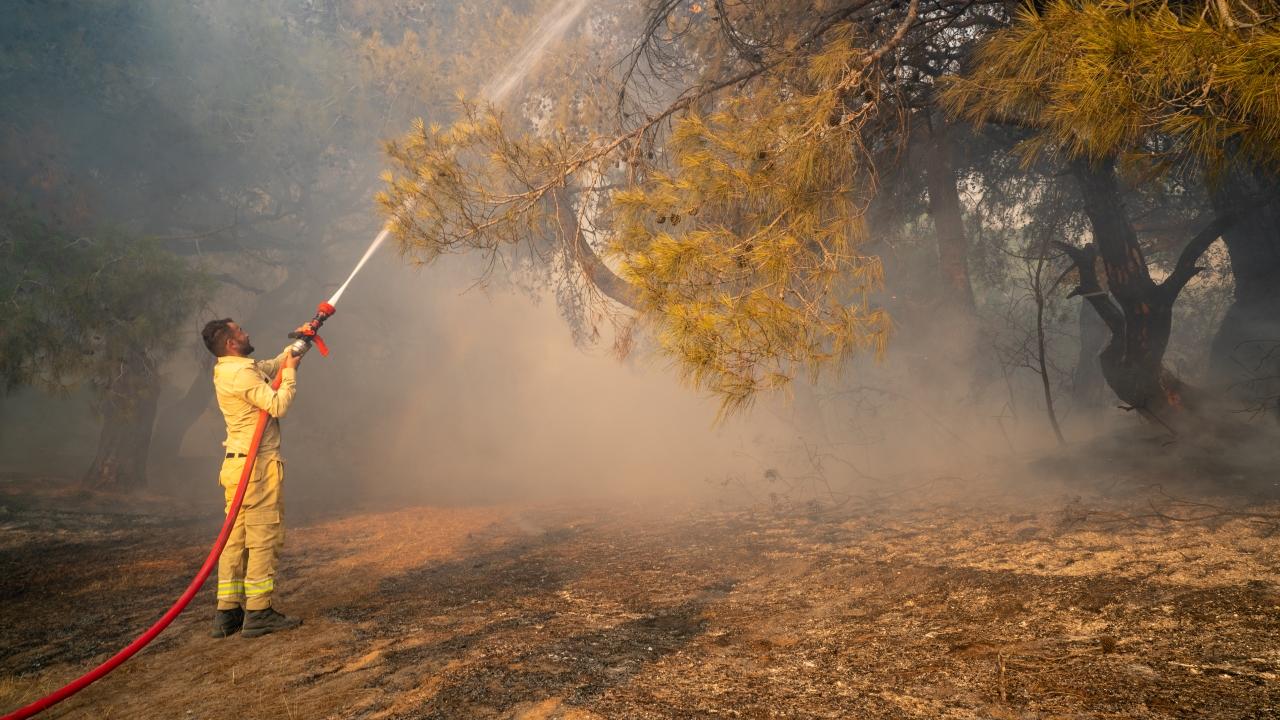 Antalya’da Orman Yangını Kontrol Altına Alındı