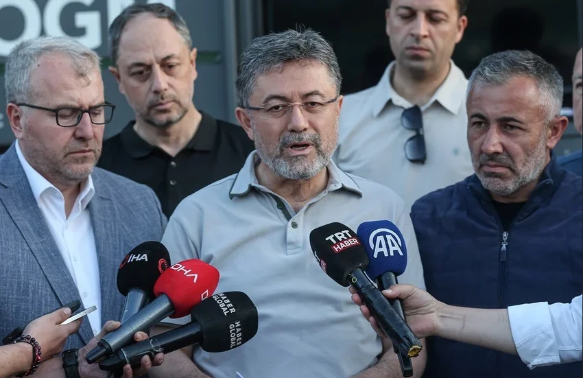 Bakan Yumaklı Yangın Açıklama