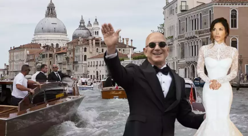 Jeff Bezos Ve Gazeteci Lauren Sanchez Evlendi!