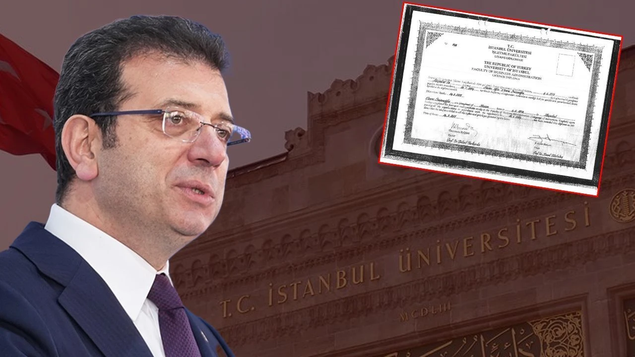 Ekrem İmamoğlu'nun Yüksek Lisans Diploması Da İptal Edildi