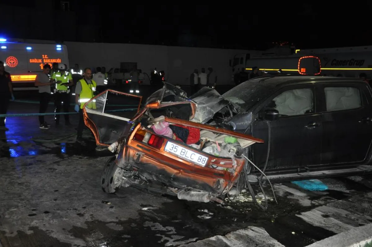 Manisa'da Feci Kazada 5 Kişi Can Verdi