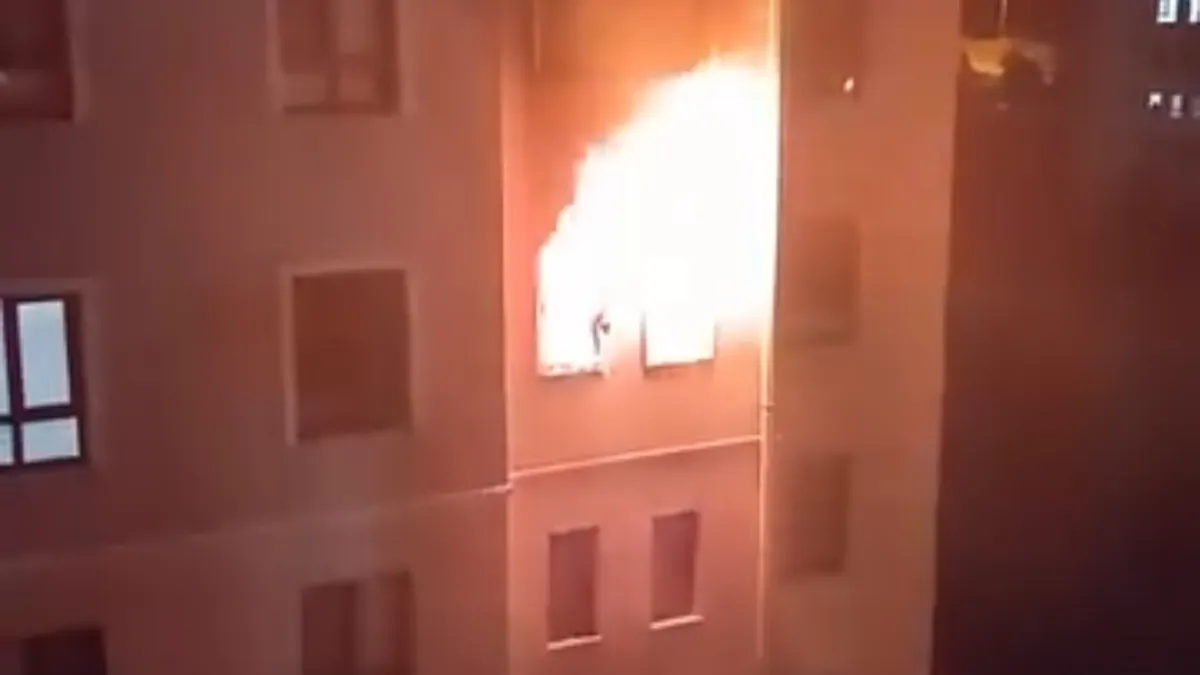 Batman’da Apartman Dairesinde Çıkan Yangında 1 Kişi Öldü