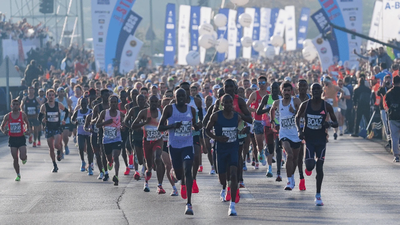 47. İstanbul Maratonu'nda Kazananlar Belli Oldu