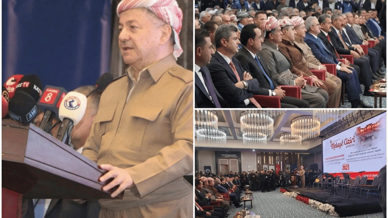 Mesud Barzani, Şırnak’ta Erdoğan Ve Öcalan'a Teşekkür Etti