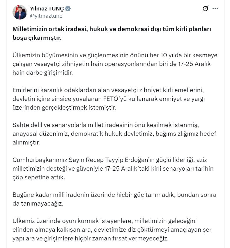 B A K A N T U N C D E V L E T I M I Z E D I Z C O K T U R M E Y I A 1067168 316679