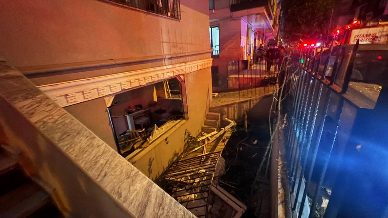 Güngören’de Korku Dolu Anlar! Patlamada 2 Kişi Yaralandı