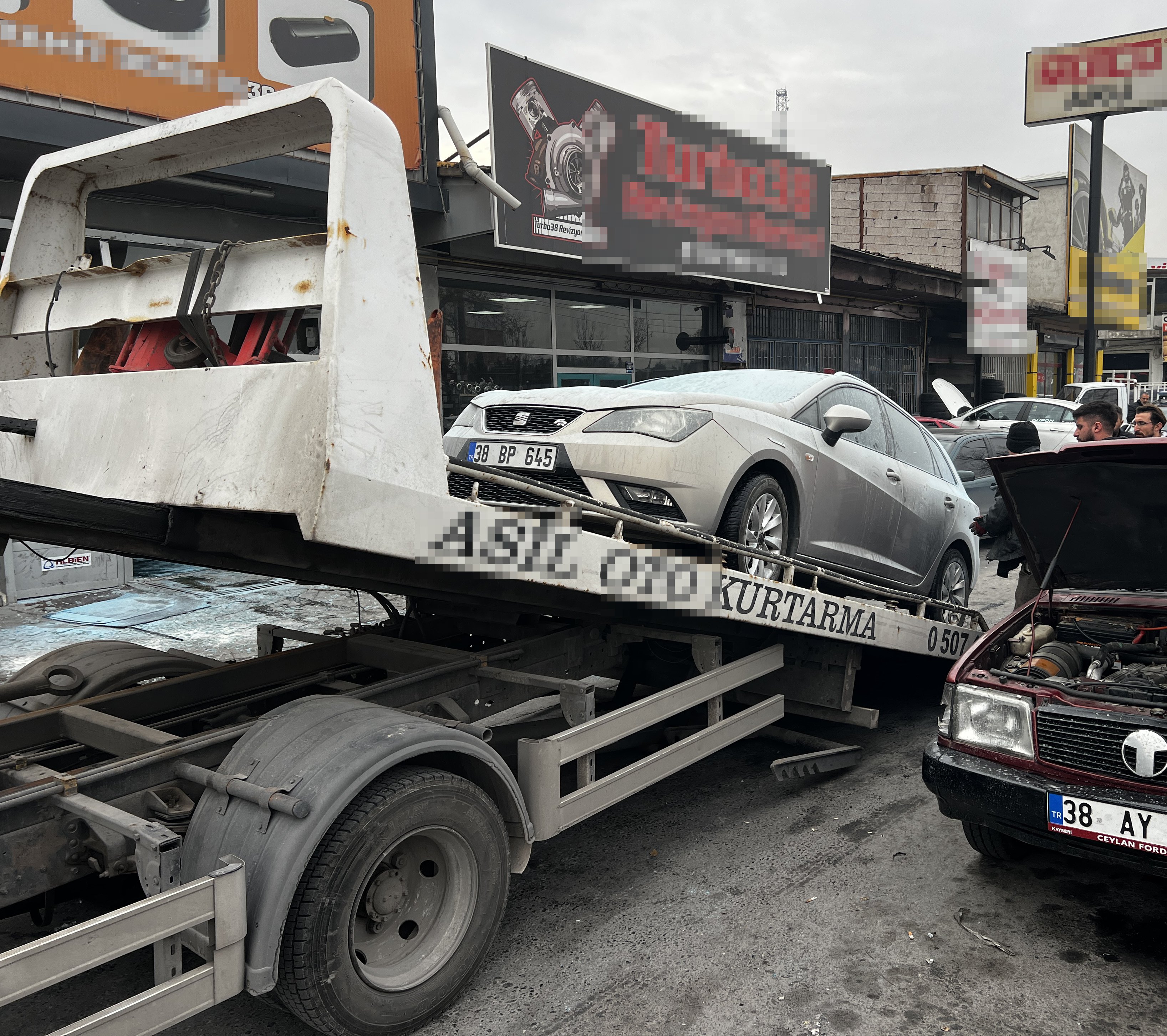 K A Y S E R I’ D E O T O M O B I L I N L P G T A N K I P A T L A D I 1047620 310877