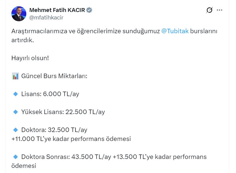 B A K A N K A C I R T U B I T A K B U R S L A R I N I A R T I R D I K 1130702 335711