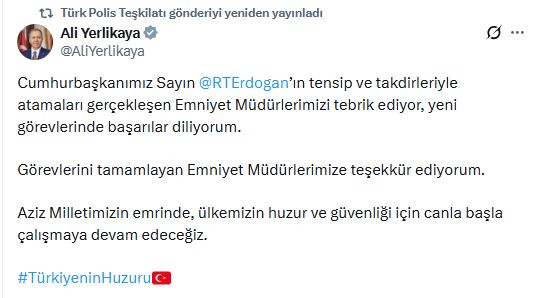 C U M H U R B A S K A N L I G I T A R A F I N D A N Y A P I L A N A T A M 1130014 335537