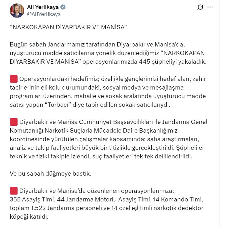 D I Y A R B A K I R V E M A N I S A D A U Y U S T U R U C U O P E R A 1138310 337950