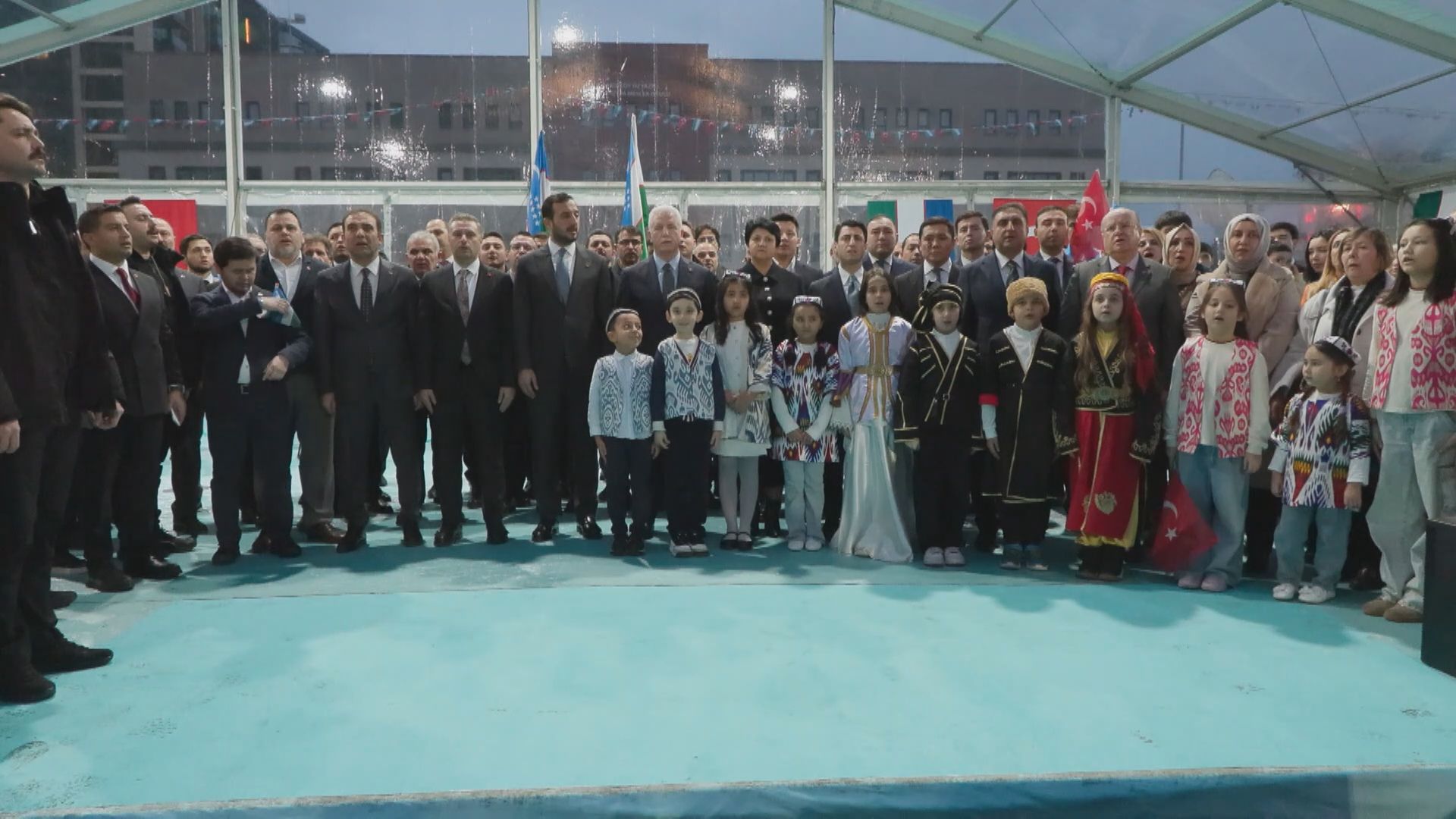 Vali Gül, Özbekistan Cumhuriyeti Okul Yapımı Başlangıç Töreninde Yer Aldı