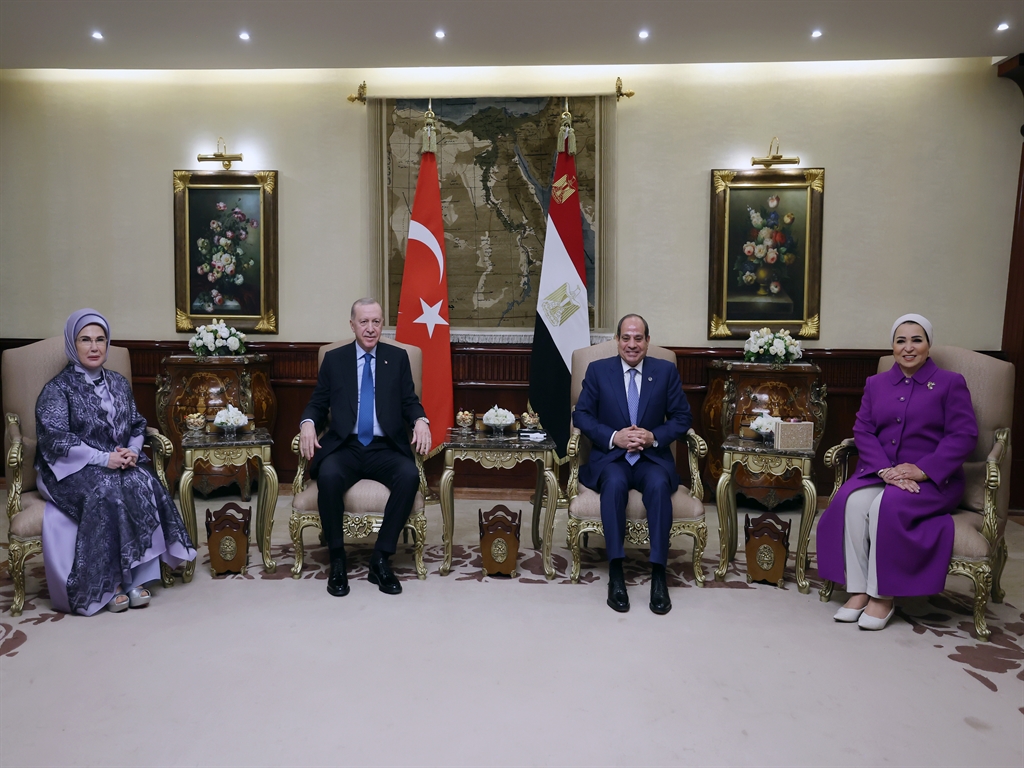 Cumhurbaşkanı Erdoğan, Mısır’da Temaslarda