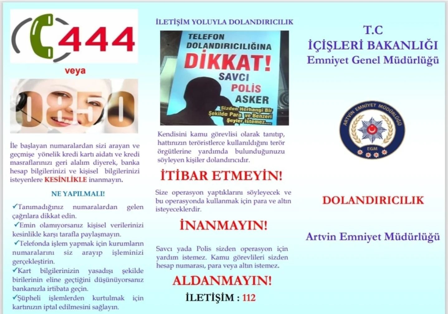 A R T V I N D E P O L I S 45 M I L Y O N L I R A L I K T E L E 1150988 341838