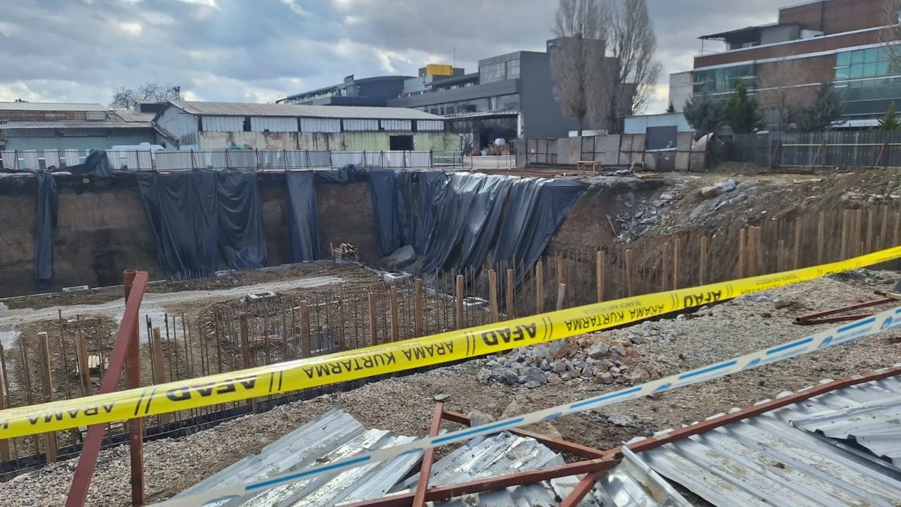 Ankara Inşaatta Göçük 1