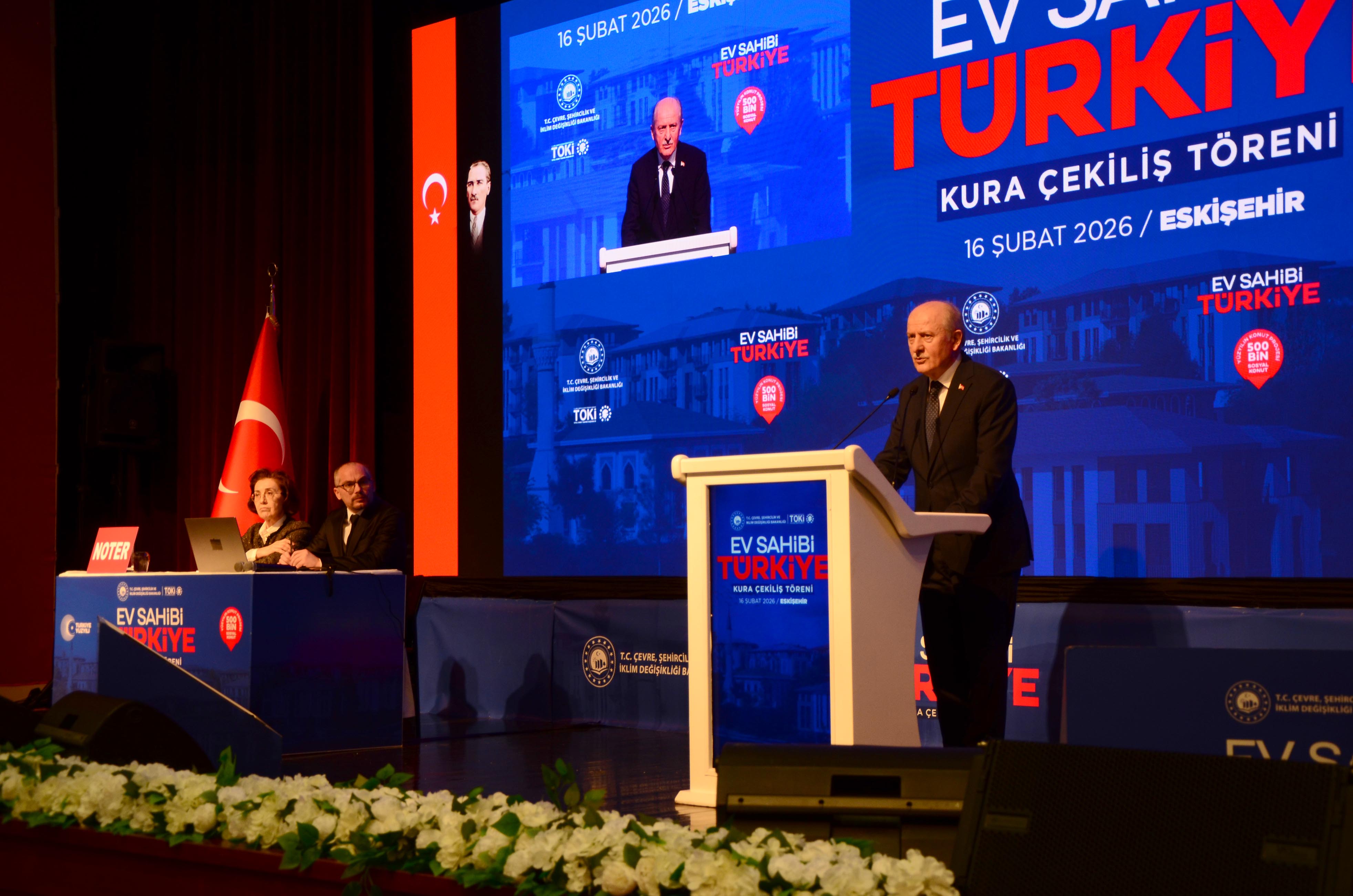 Eskişehir’de yeni konutların kura çekimi tamamlandı