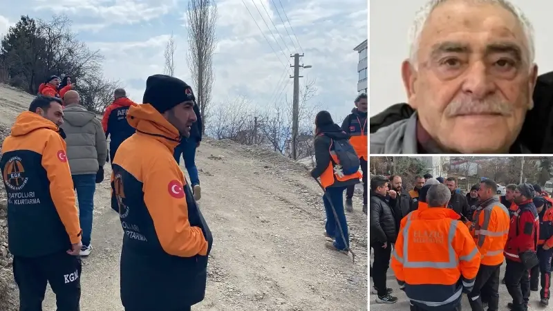 Elazığ’da 4 Gündür Kayıp: 103 Kişilik Ekip Arama Yapıyor