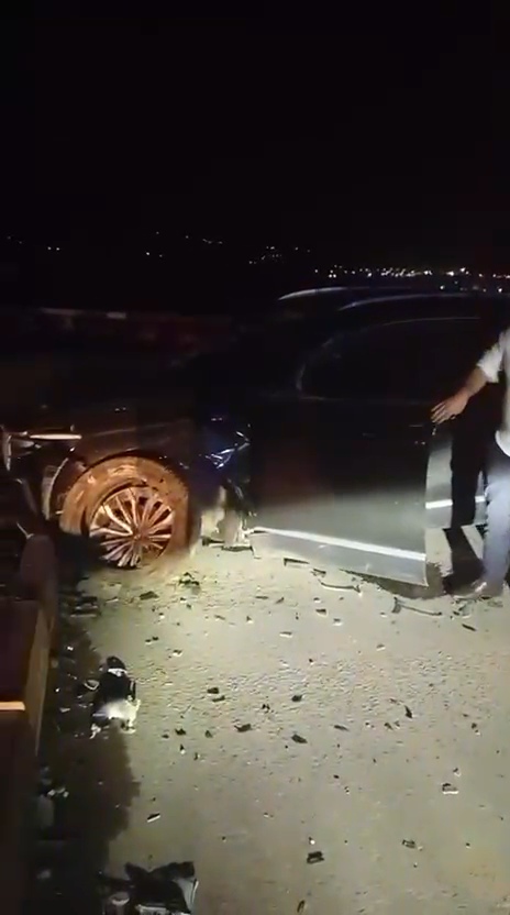Hatay’da Feci Kaza: Cip Polis Otosuna Çarptı