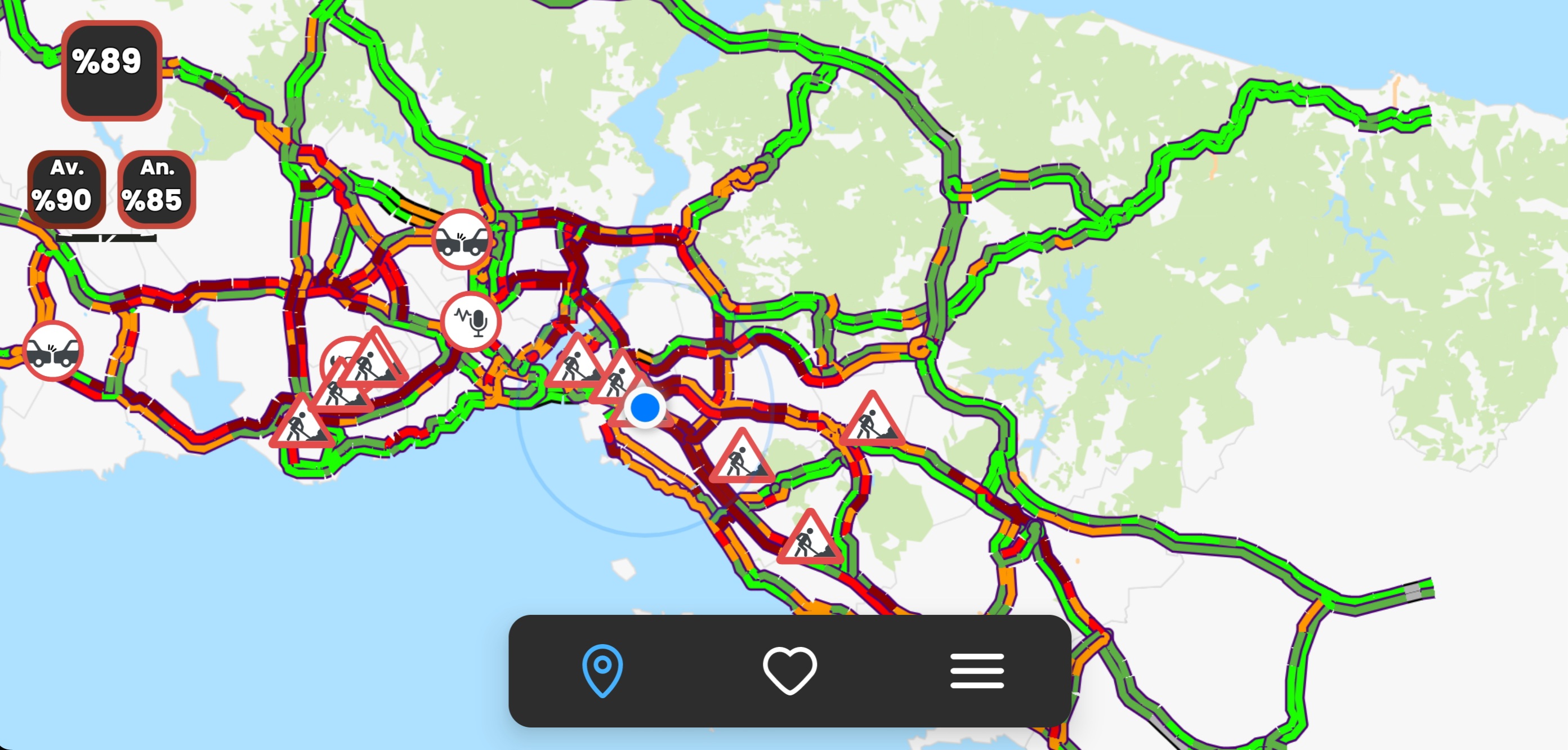 I S T A N B U L I S T A N B U L D A T R A F I K Y O G U N L U G U 1171426 347959