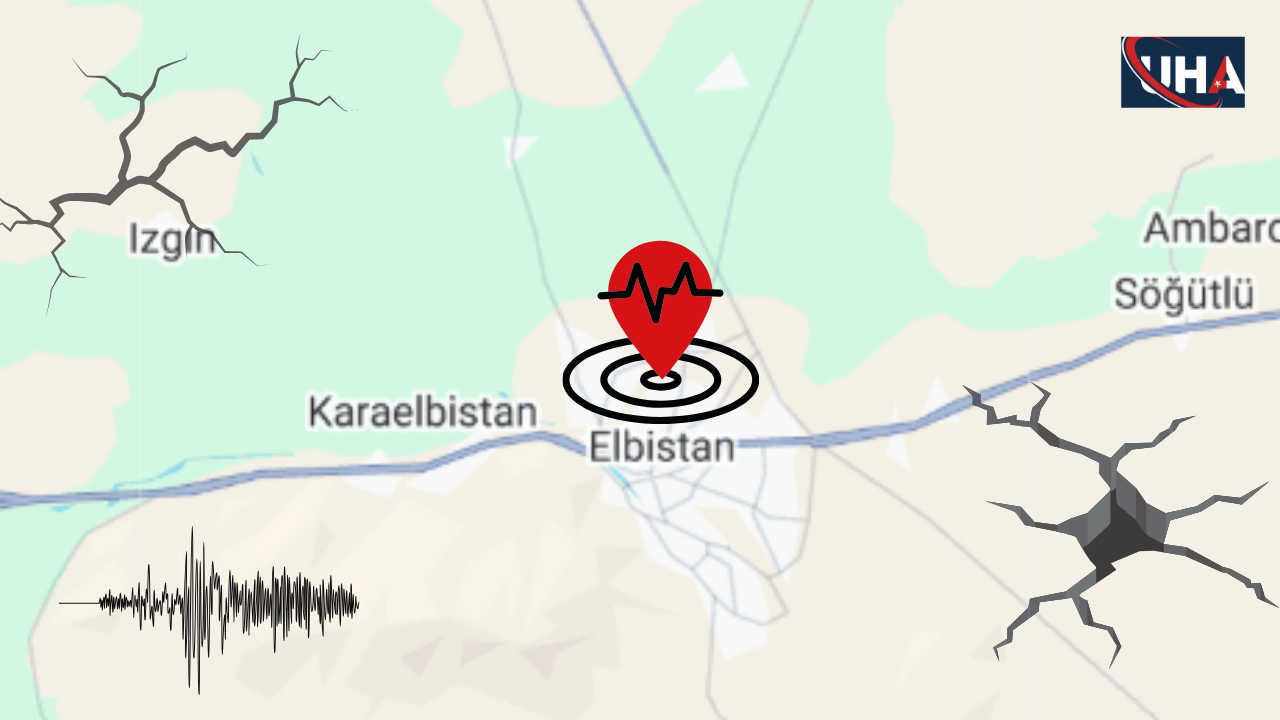 Elbistan'da 4.7 Büyüklüğünde Bir Deprem Meydana Geldi