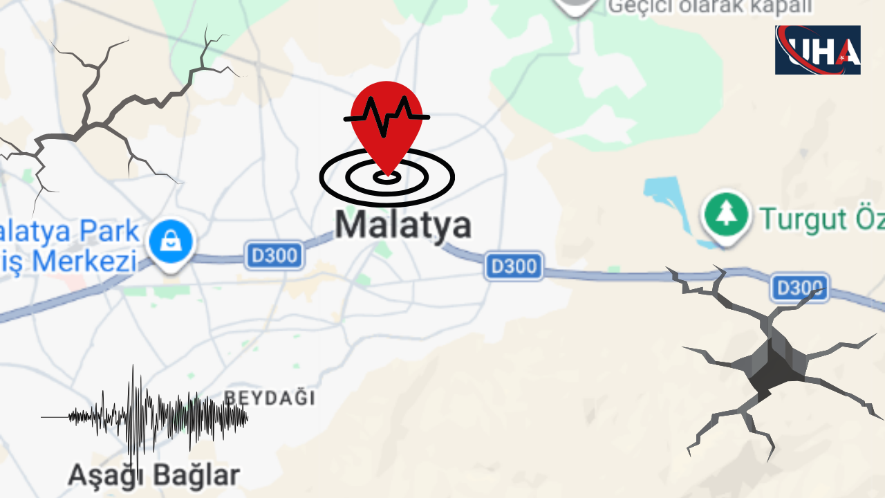 Malatya’da 4.5 Büyüklüğünde Deprem Meydana Geldi
