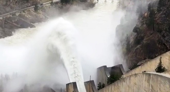 Manavgat Taki 2 Barajdan Kontrollu Su Birakilmaya Baslandi 564934