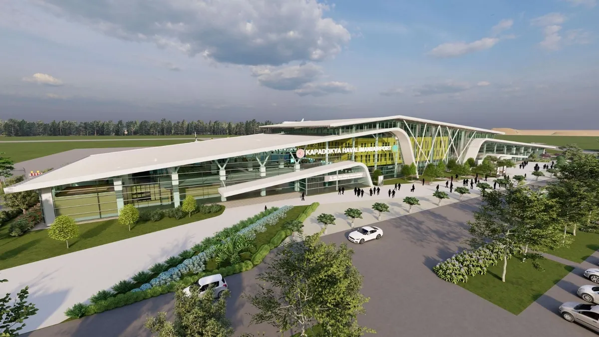 Nevşehir Kapadokya Havalimanı’nda Birinci Etap Tamamlandı