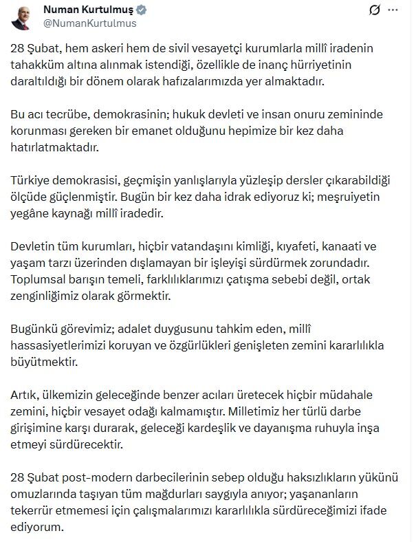 T B M M B A S K A N I K U R T U L M U S T A N 28 S U B A T M E 1190350 353709