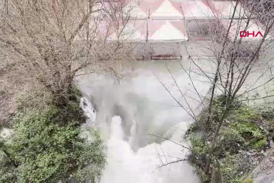 Antalya Dim Barajı'ndan Su Tahliyesi Başladı