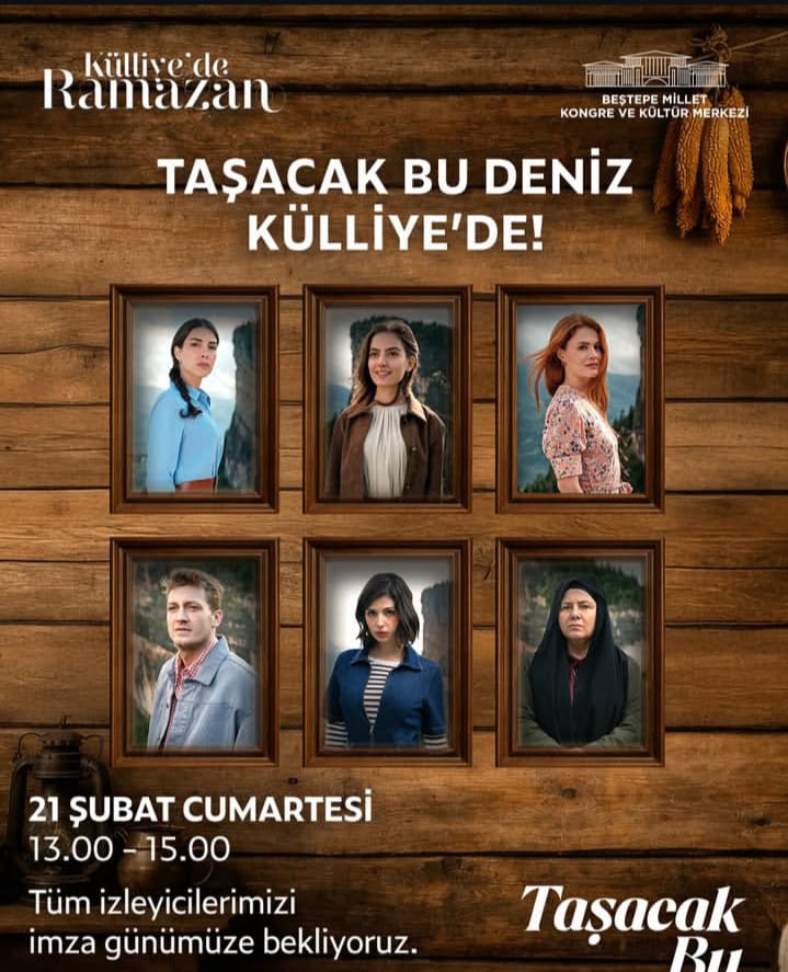 "Taşacak Bu Deniz" Ekibinin İmza Gününde İzdiham: Binlerce Seveni Hayal Kırıklığına Uğradı