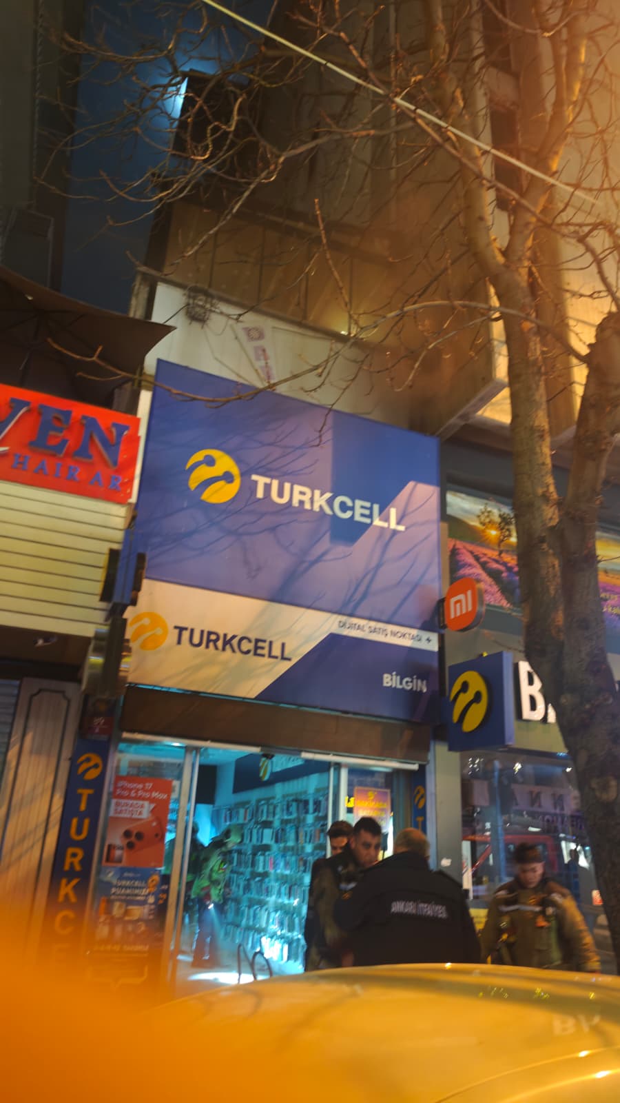Tunalıda Yangın