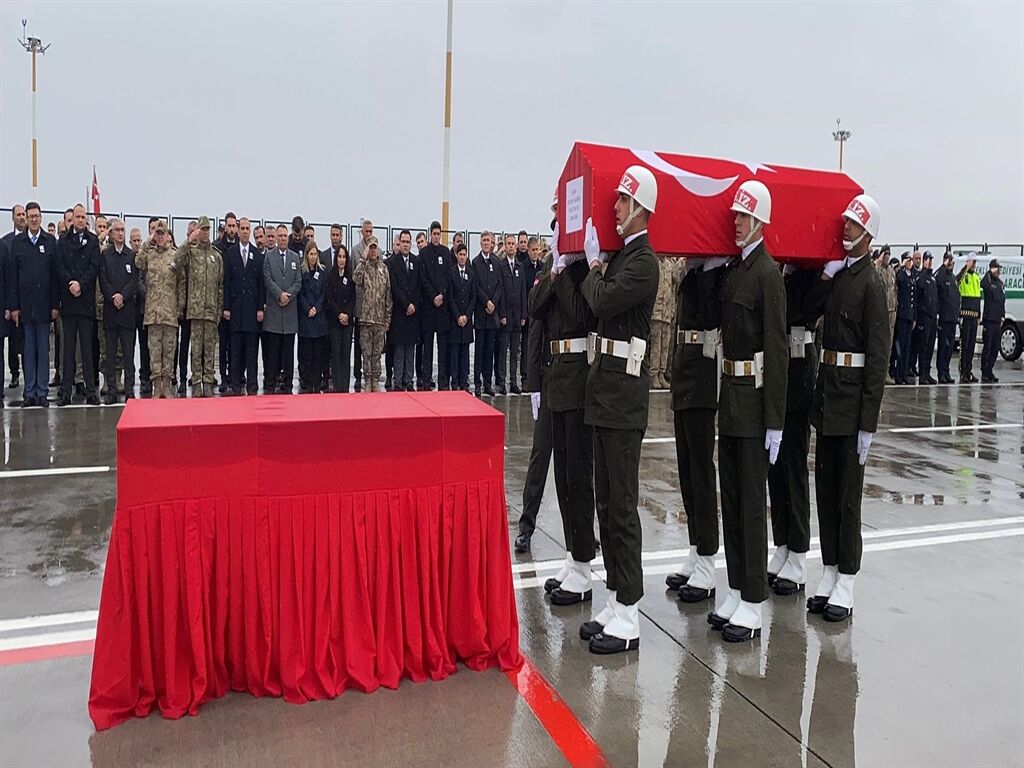 Şehit Uzman Çavuş Selman Akarsel Naaşı Törenle Uğurlandı