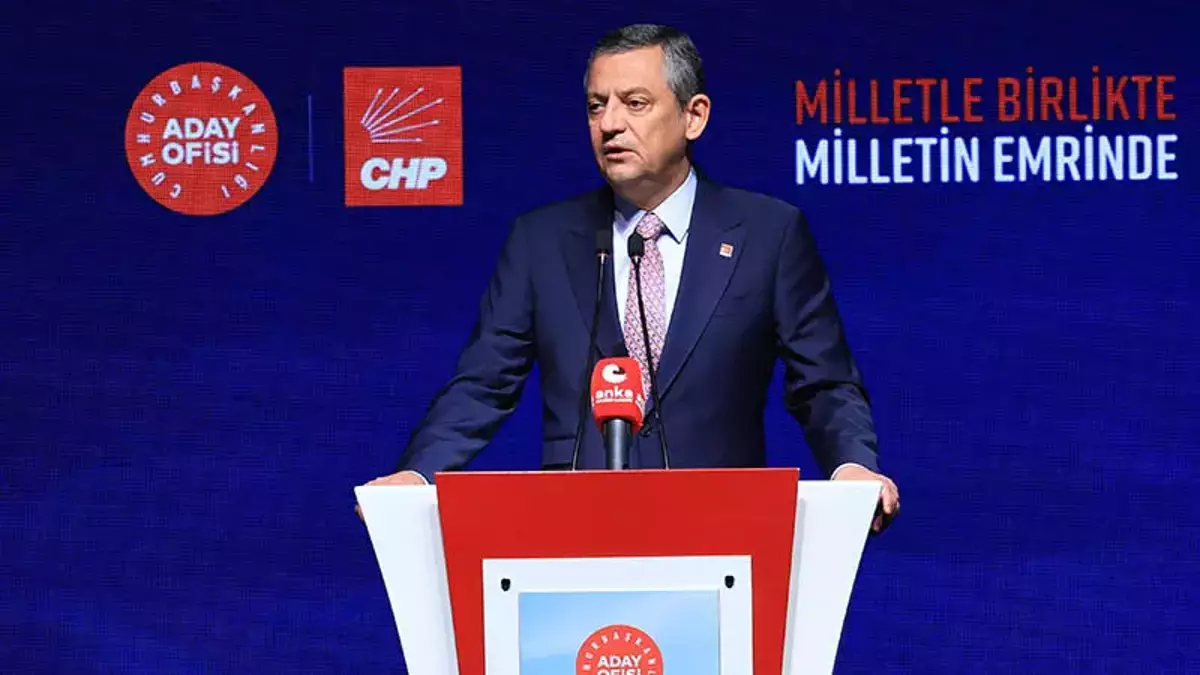 CHP Lideri Özel: Milletin önüne sandık gelecek