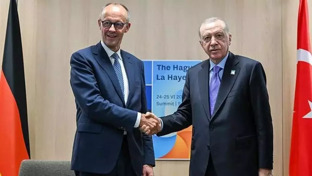 Cumhurbaşkanı Erdoğan, Almanya Şansölyesi Merz ile Telefonla Görüştü