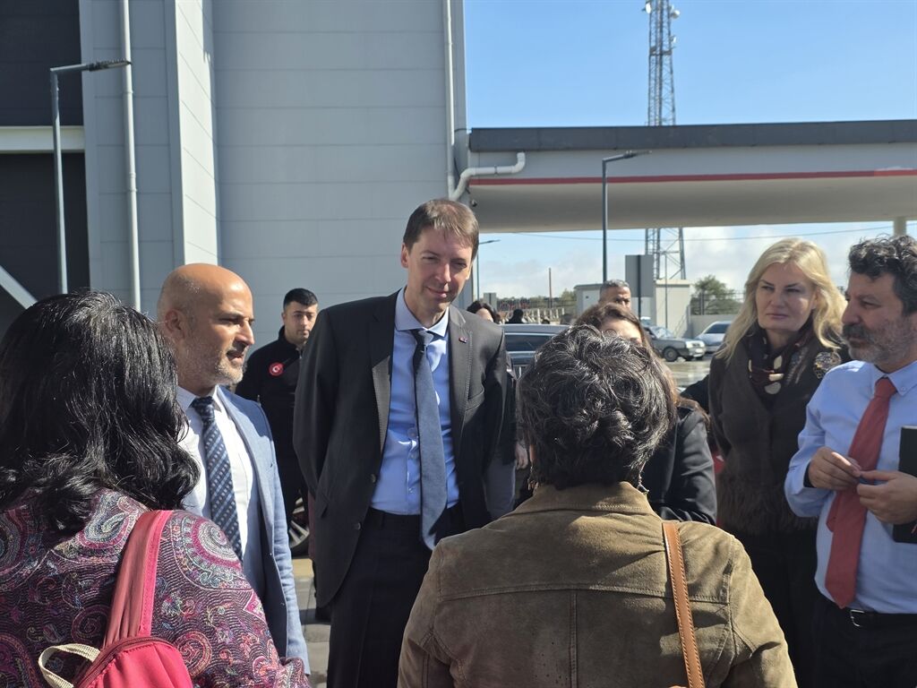 AB Heyeti Hatay’da İncelemelerde Bulundu