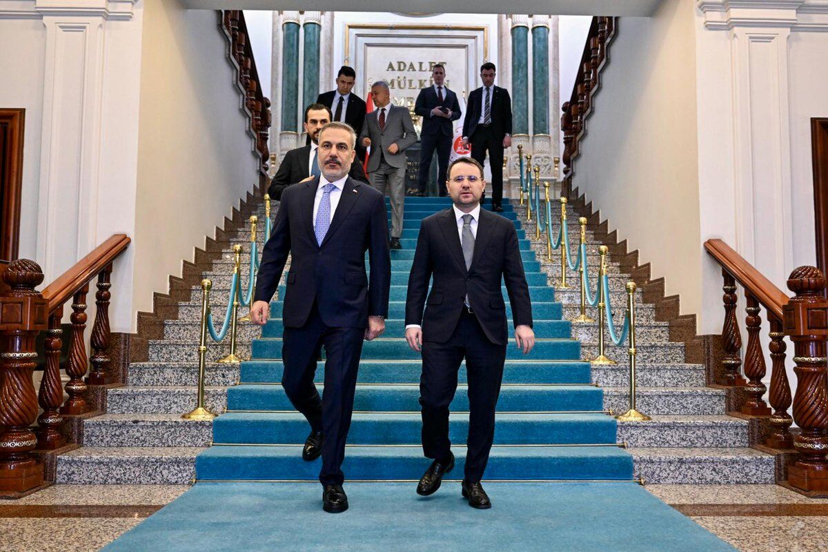 Bakan Fidan, Adalet Bakanı Gürlek’i Ziyaret Etti