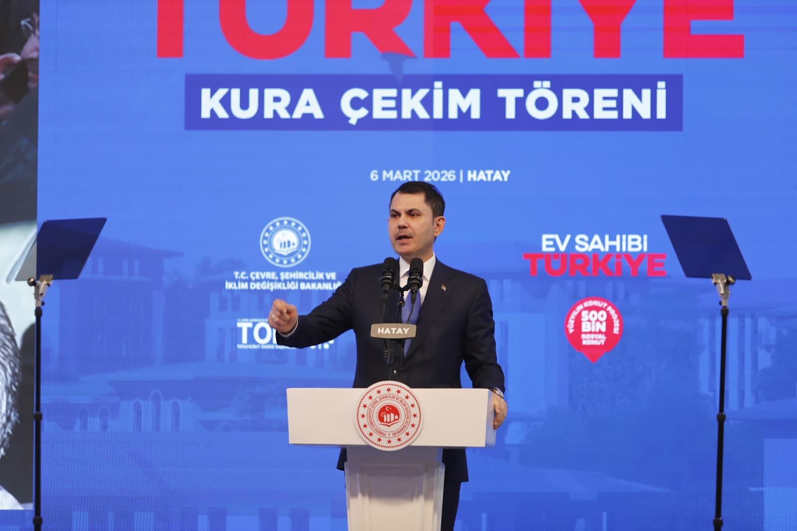 Bakan Kurum’dan Dev Hedef: 500 Bin Yeni Konut İnşa Edilecek