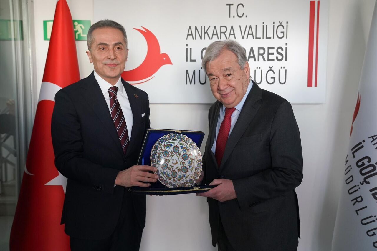 Antonio Guterres, Ankara İl Göç İdaresi Müdürlüğünü Ziyaret Etti