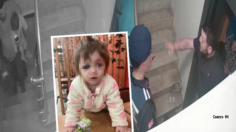 İkra Bebek Ve Babasının Darbedildiği Olayda Yeni Görüntüler Ortaya Çıktı