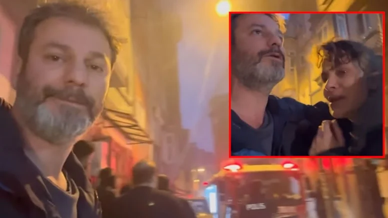 İstanbul Beyoğlu’nda Korkutan Yangın: Oyuncu Umut Özkan Yangından Son Anda Kurtuldu