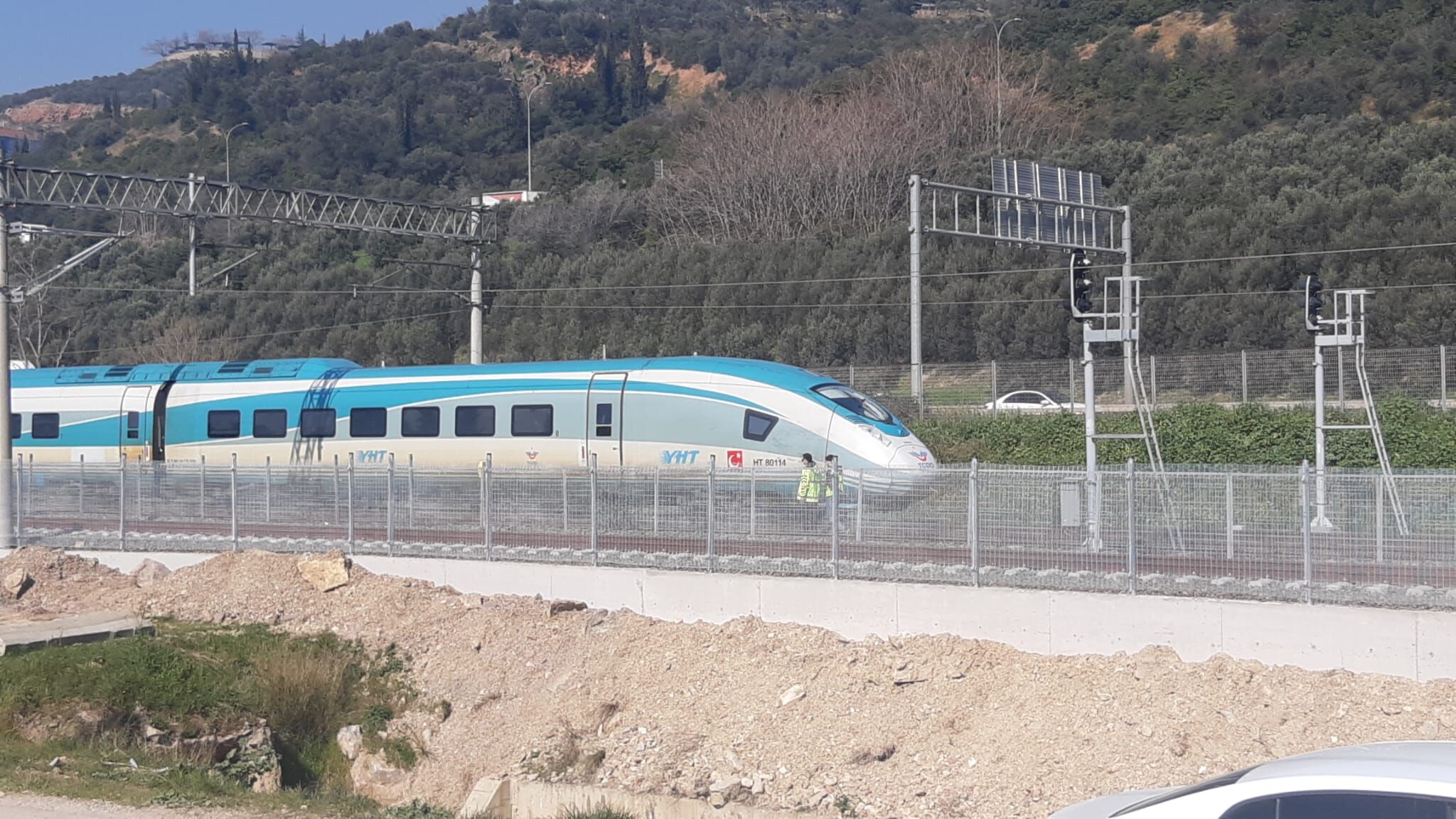 Trenin Çarptığı Kişi Yaşamını Yitirdi