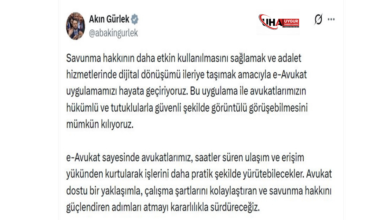 Akin Gurlek Eavukat Goruntulu