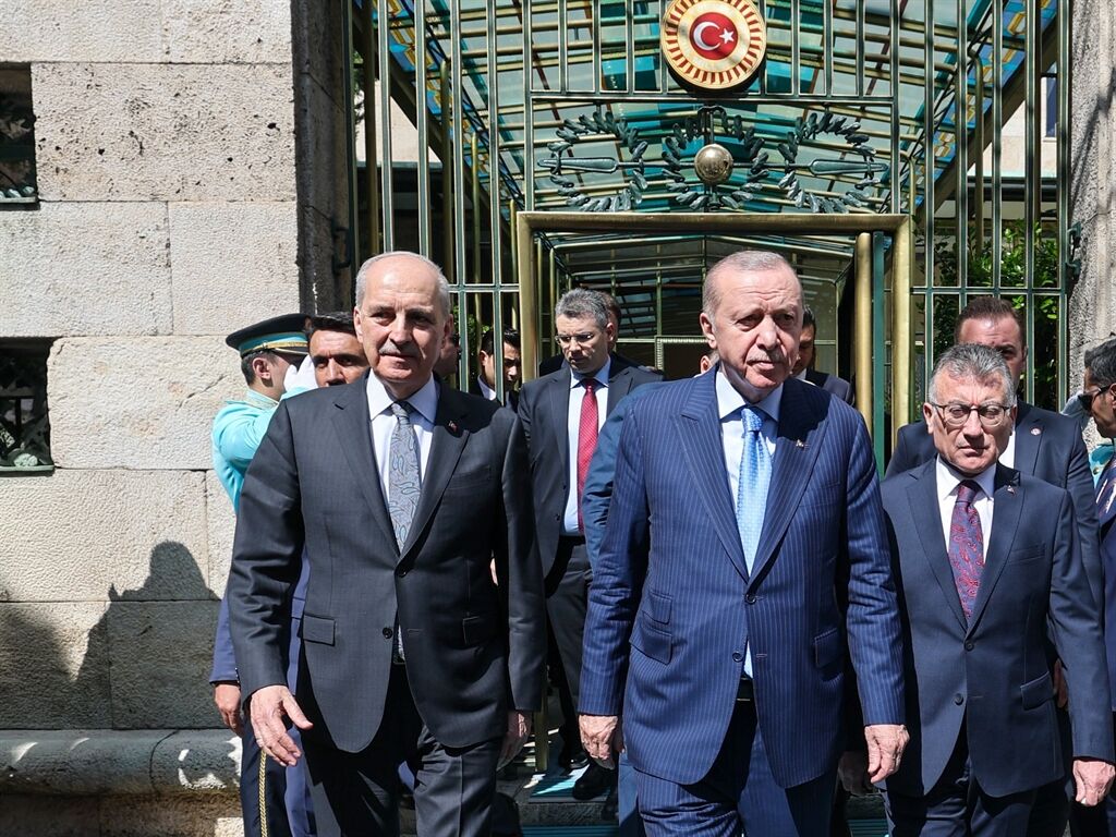 Cumhurbaşkanı Erdoğan, Tbmm Başkanı Kurtulmuş2