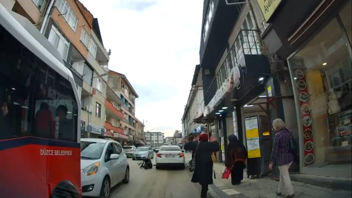 Düzcede Yayaya Çarpma (2)