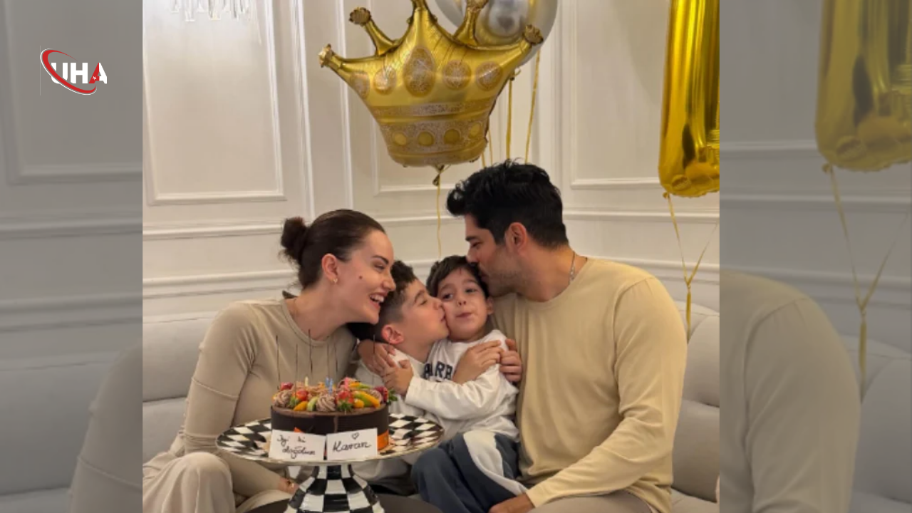 burak-ozcivit-fahriye-evcen-ogullarina-sade-dogum-gunu