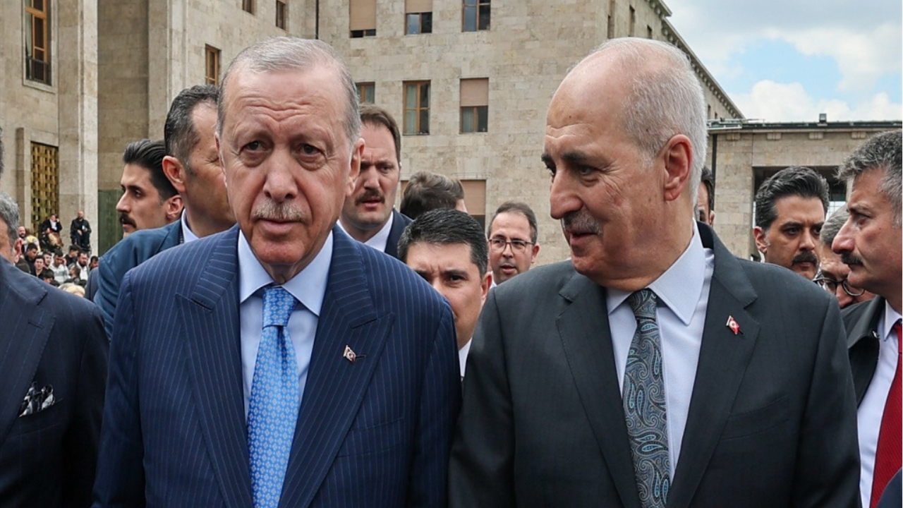 Cumhurbaşkanı Erdoğan Meclis Başkanı Kurtulmuş’u Ziyaret Etti