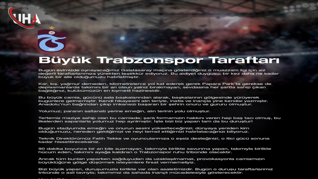 Trabzonspor Davet