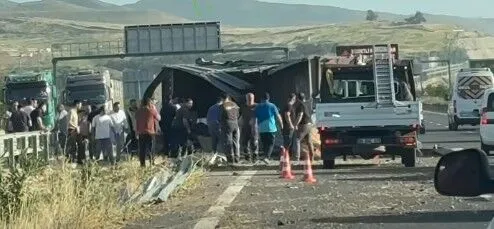 Lastiği Patlayan Tir 1