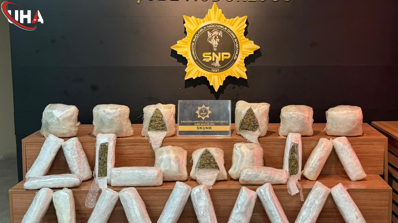 Şanlıurfa Narkotik Operasyon 2
